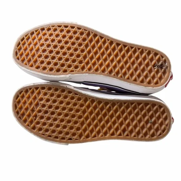 Vans Women’s Lisa Simpson Limited Edition Purple and Yellow High-Top Sneakers - Picture 7 of 9